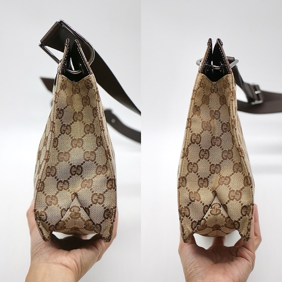 🍓GUCCI GG Canvas Crossbody Bag - Picture 8 of 11